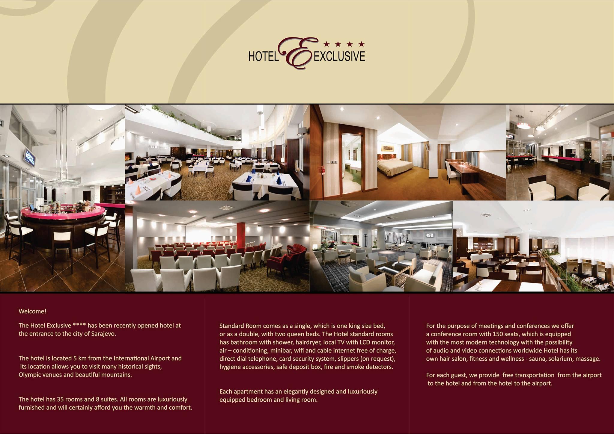 Hotel Exclusive ซาราเยโว ภายนอก รูปภาพ